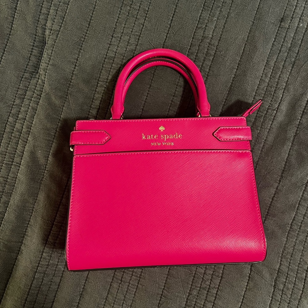 Kate Spade Staci Small Satchel - Ruby Pink